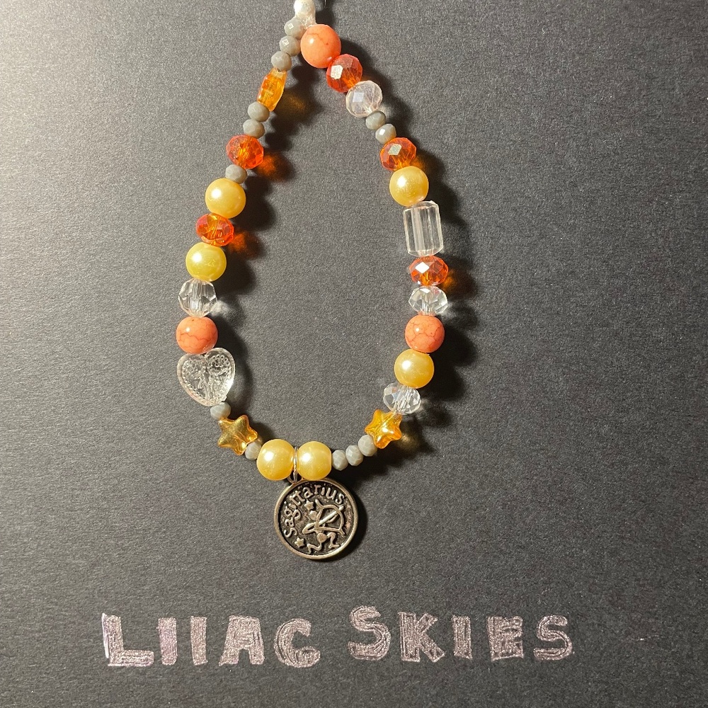 Lilac Skies Phone Charm
